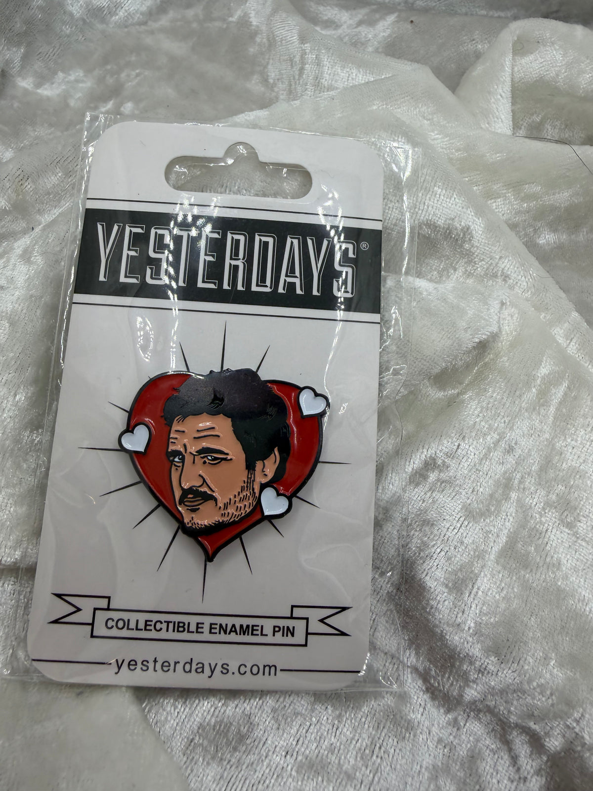 Daddy Pedro 1.5" Soft Enamel Pin - Black Metal - Limited Collector Lapel Pin