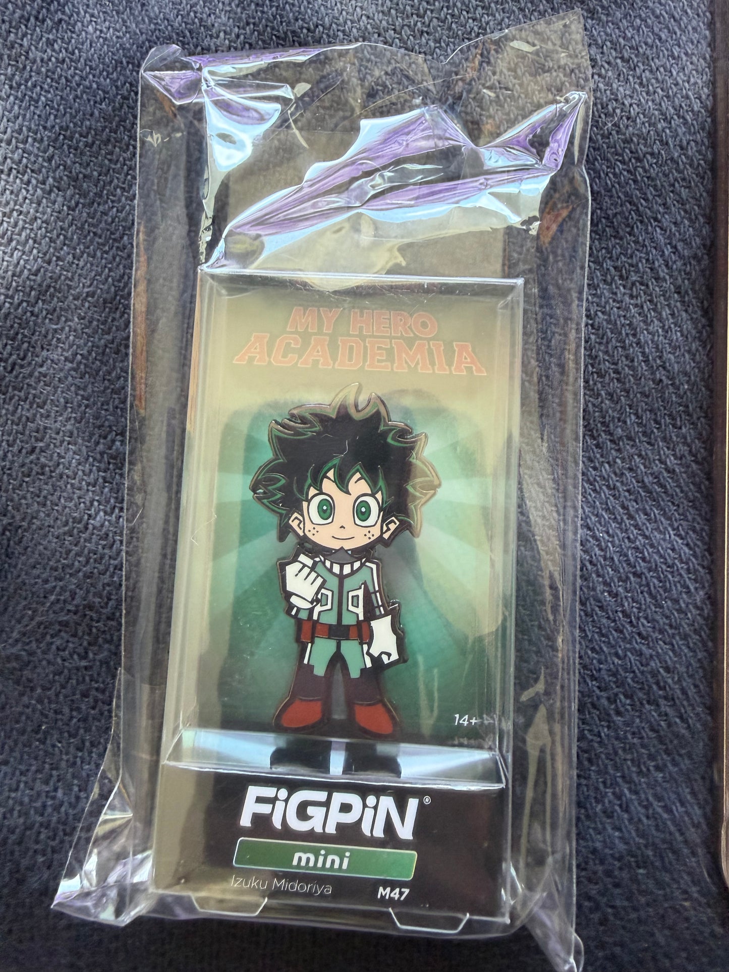 Deku FiGPiN Mini #M47 My Hero Academia collectible pin