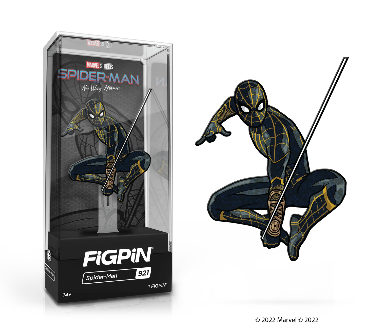 Spider-Man FiGPiN #921 Marvel No Way Home NYCC exclusive collectible pin