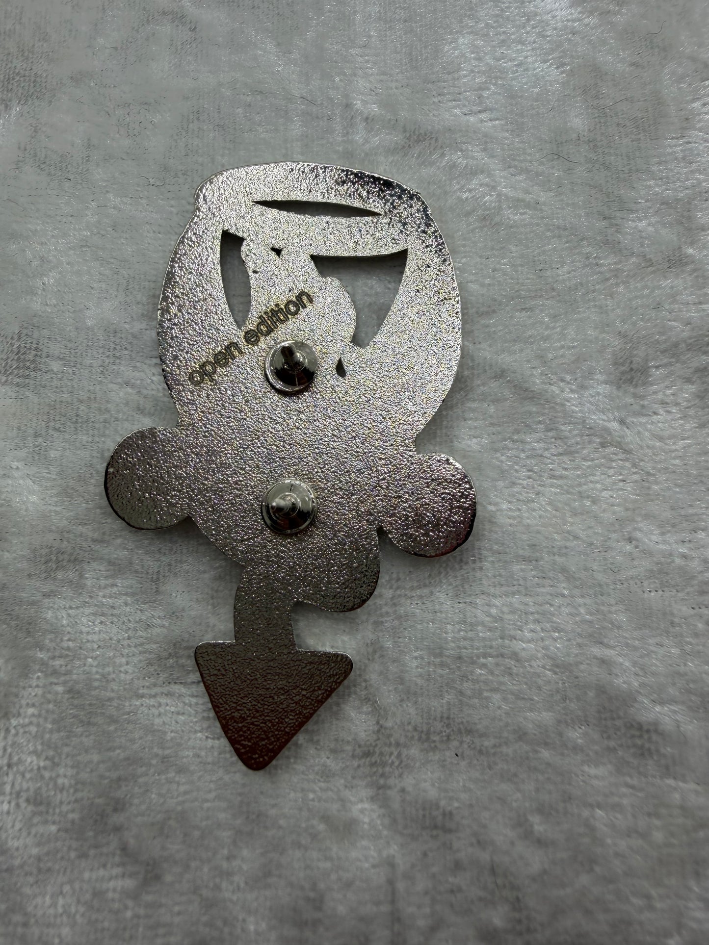 Bendiesticks Grayish Blue Mascot Enamel Pin - Open Edition Fan Made