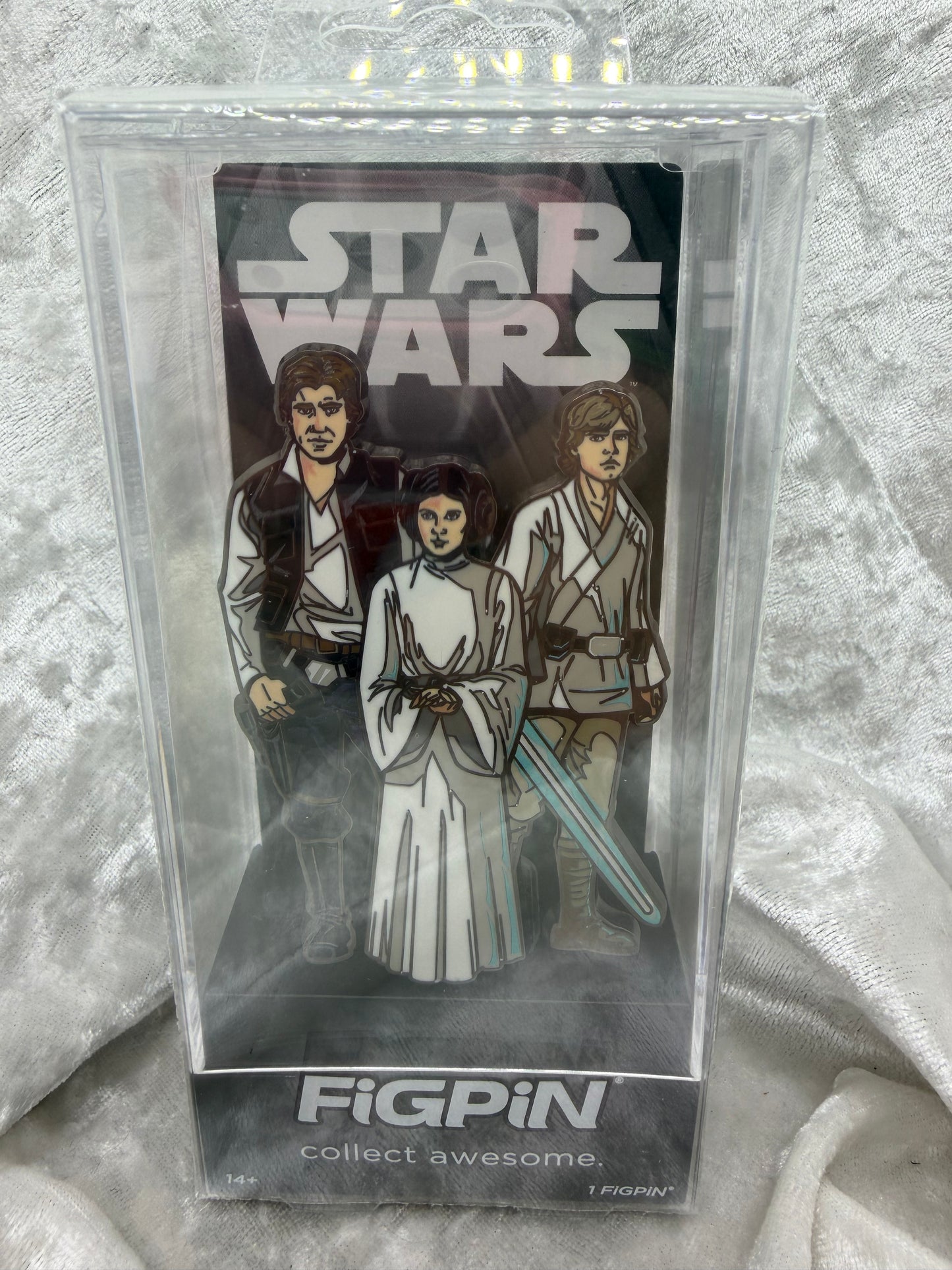 Star Wars 2026 Trio Pin Set: Han, Leia, & Luke (Limited Edition of 500)