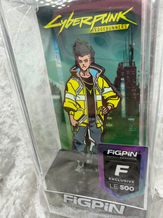 FiGPiN David Martinez #1656 - Cyberpunk: Edgerunners LE 500