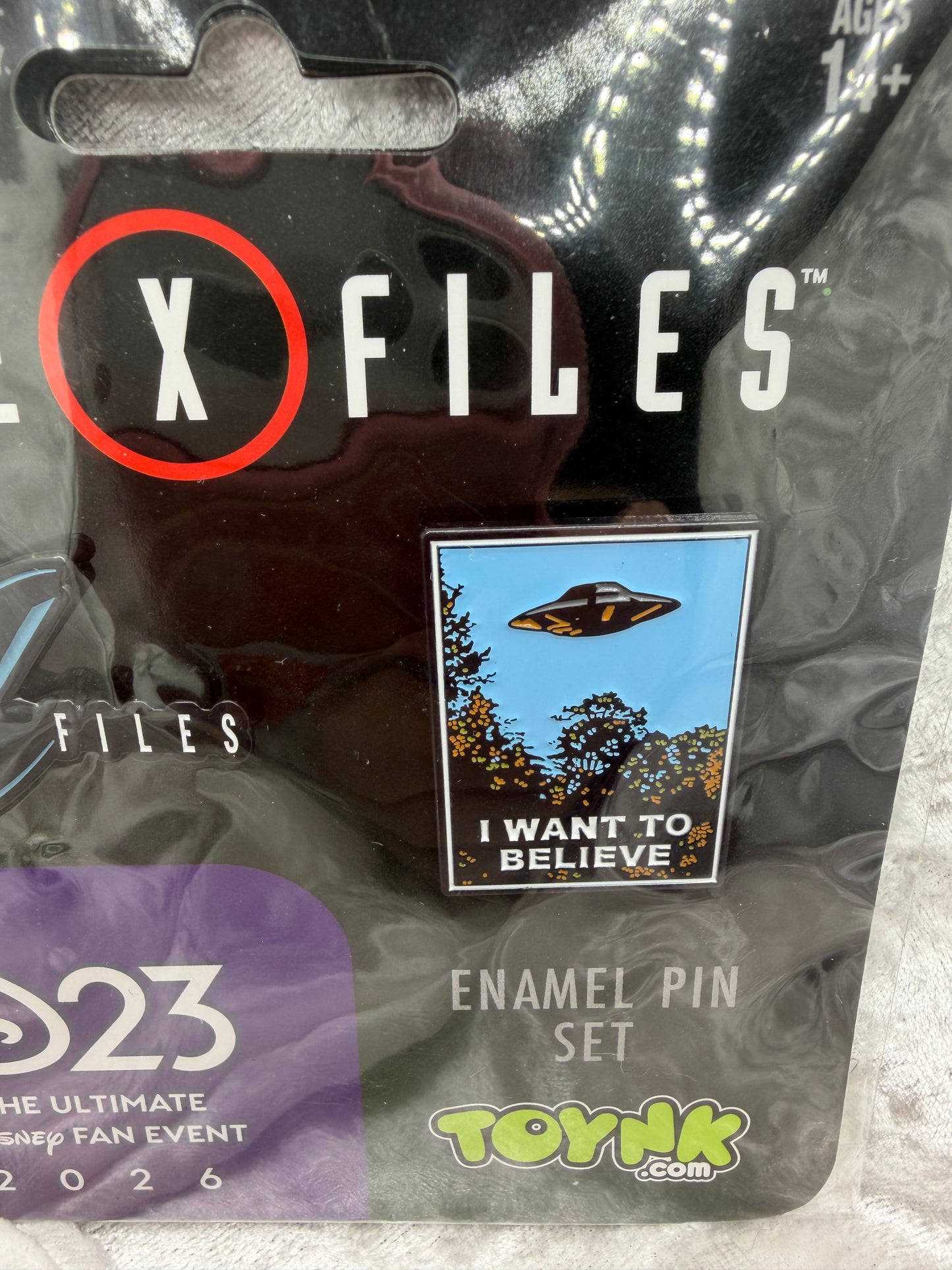 Disney D23 Expo 2026 Toynk X-Files Pin Set