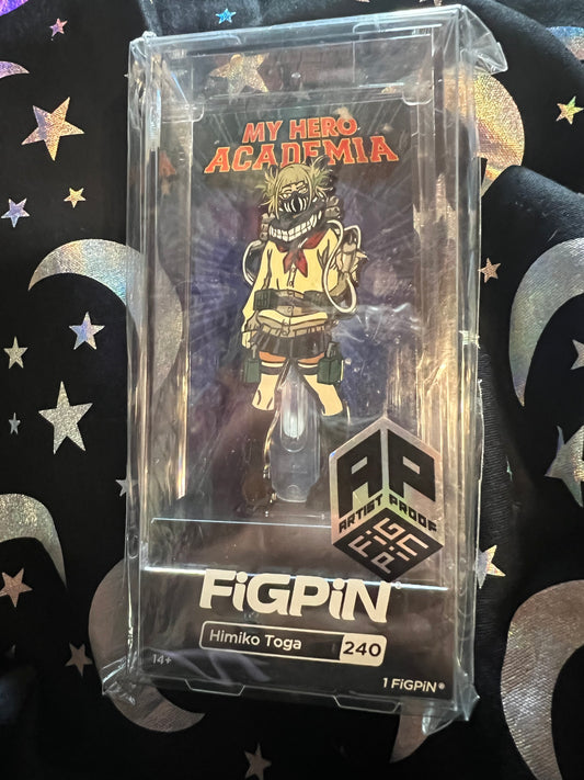 FiGPiN My Hero Academia Himiko Toga #240 UNLocked Ap Artist Proof