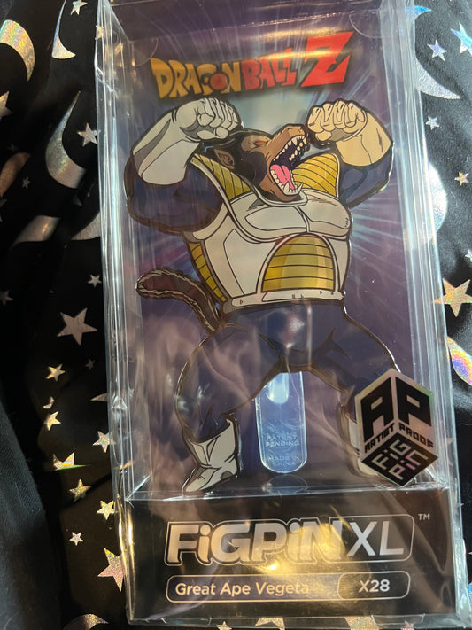Figpin Great Ape Vegeta #X28 Dragonball Z Ap Artist Proof XL
