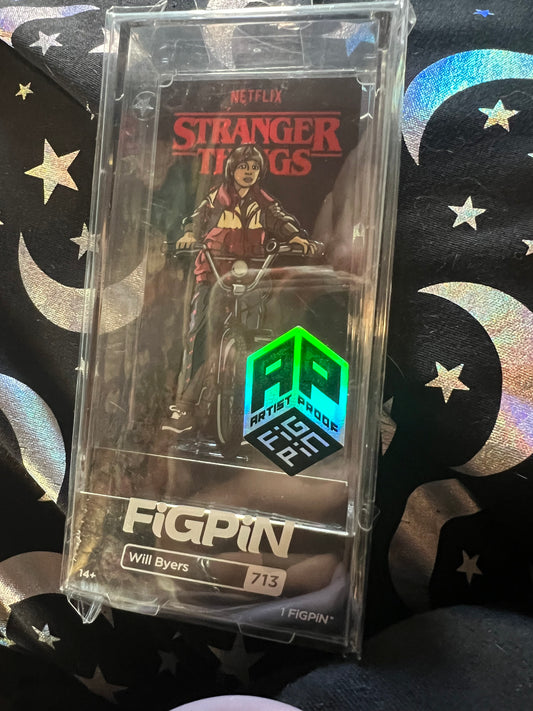 Artist Proof AP FiGPiN Will Byers 713 Stranger Things Pin