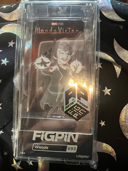 FiGPiN Disney Marvel #693 Wanda Vision Wanda AP ARTIST PROOF Metal Pin