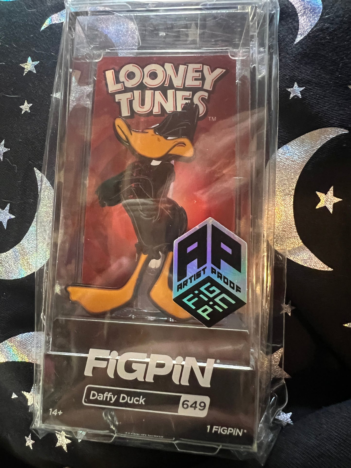 FiGPiN Looney Tunes Daffy Duck #649 Artist PROOF AP Pin