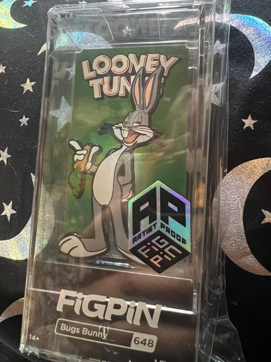 FiGPiN Looney Tunes Bugs Bunny #648 Artist PROOF AP Pin