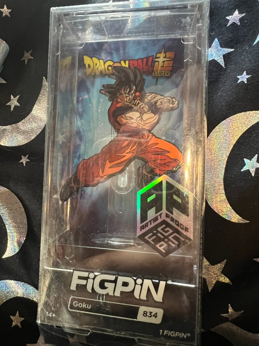 FiGPiN AP Artist Proof Dragon Ball Super Goku 834 Collectible Enamel Pin