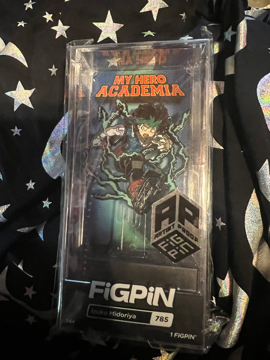 FiGPiN My Hero Academia Izuku Midoriya #785 Ap Artist Proof