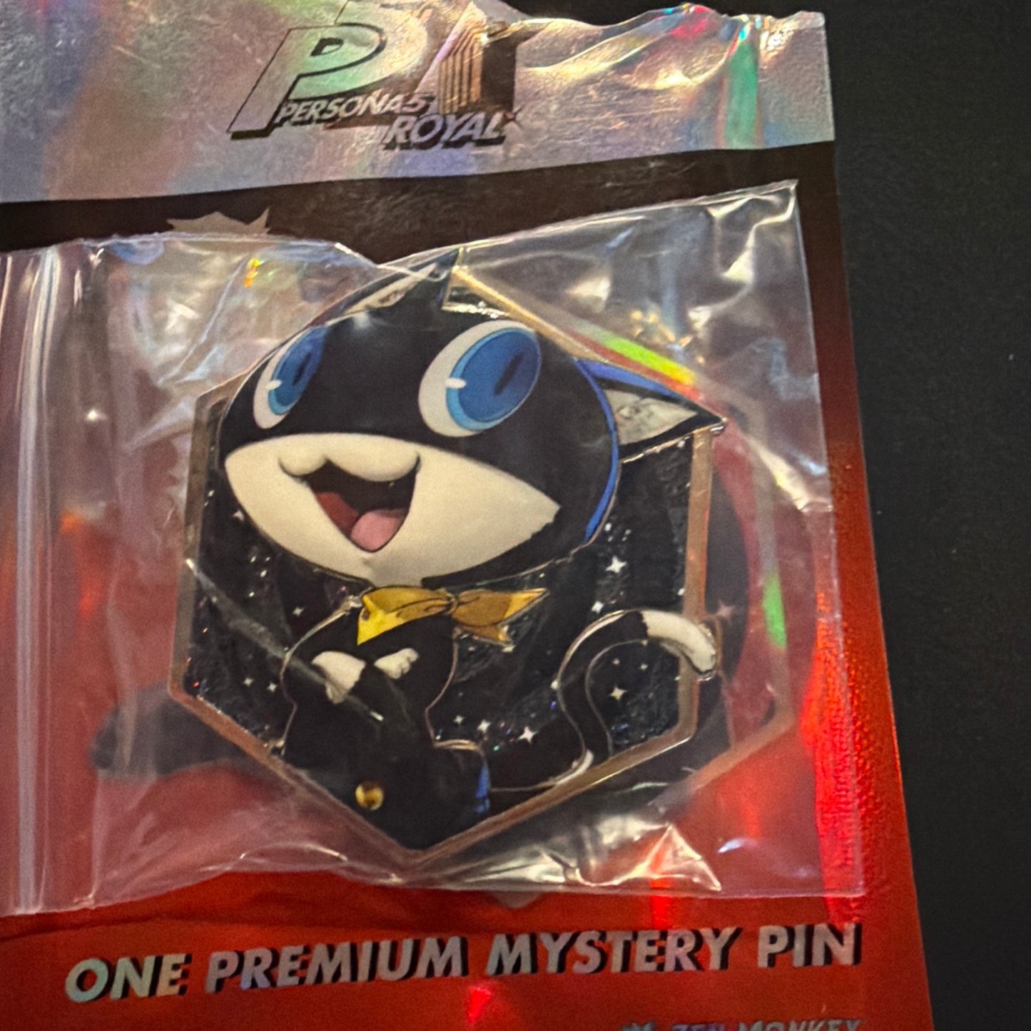 Persona 5 Morgana Enamel Pin The Phantom Thieves Part 1 Blind Zen Monkey