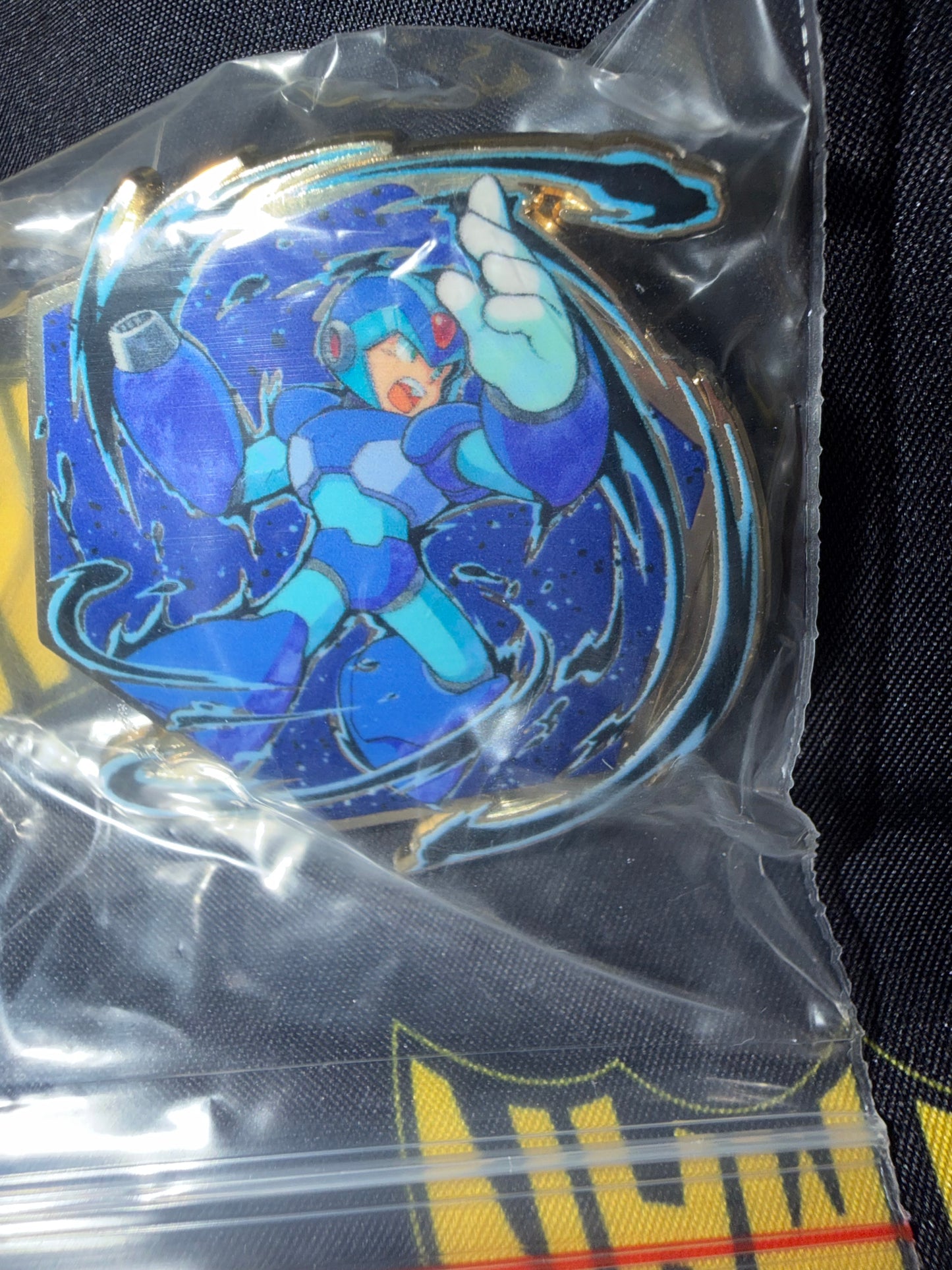 Megaman X Zen Monkey Studios Blind Bag Pin - New Rockman Buster Badge Lapel