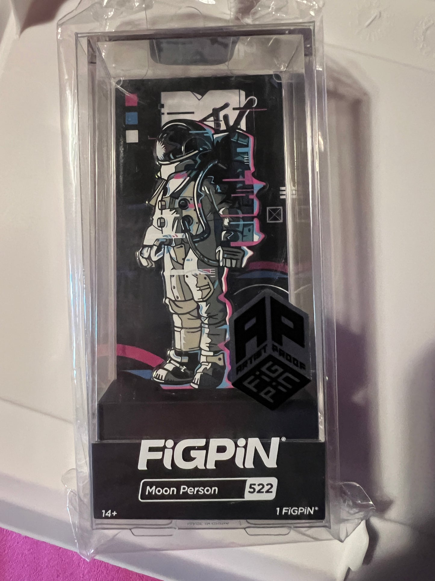 Ap Artist Proof FIGPIN MTV Moon Person #522