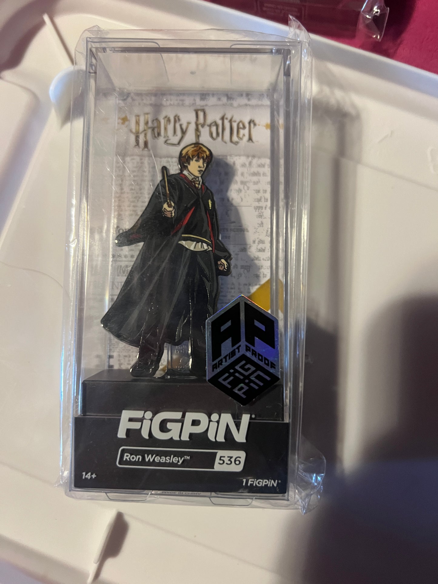 Ap Artist Proof WB FiGPiN Harry Potter Ron Weasley #536 (Limited Edition, Pin, Collectible)