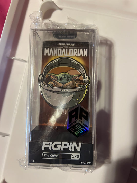 FiGPiN The Child #578 AP ARTIST PROOF Star Wars The Mandalorian Metal Pin
