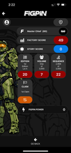 Load image into Gallery viewer, FiGPiN HALO Master Chief #80 Limited Edition LOCKED