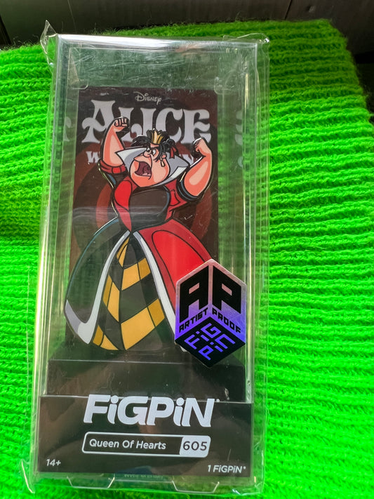 Queen of Hearts FiGPiN #605 AP | Alice in Wonderland Artist Proof