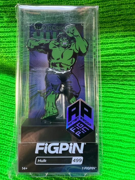 FiGPiN Artist Proof The Incredible Hulk 499 Locked