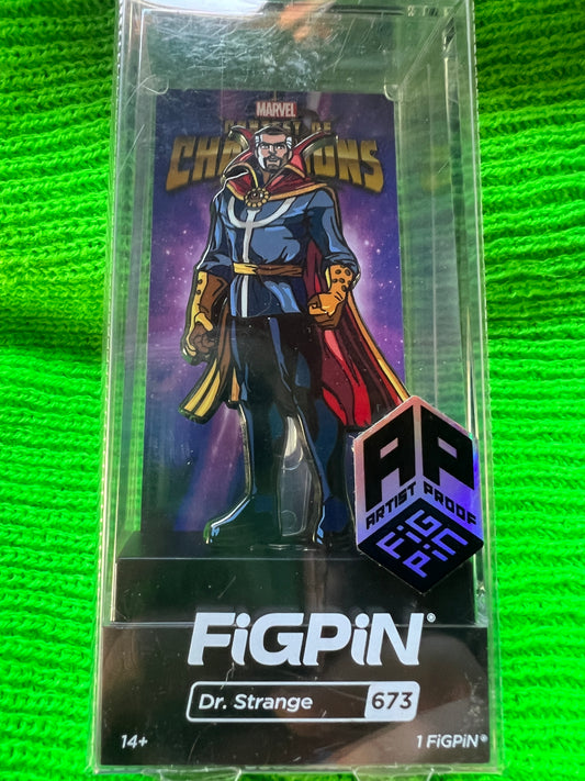 Ap Artist Proof FIGPIN Collectible Enamel Pin LOCKED MARVEL Contest of Champions Dr. Strange 673 Unlocked