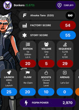 Load image into Gallery viewer, Star Wars the Clone Wars FIGPIN Ahsoka Tano #520 unLocked