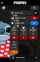 Load image into Gallery viewer, FiGPiN Disney Lilo & Stitch Traveling Stitch #421 Limited Edition 1500 Locked