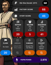 Load image into Gallery viewer, Star Wars the Clone Wars FIGPIN Obi-Wan #517 UNLOCKED