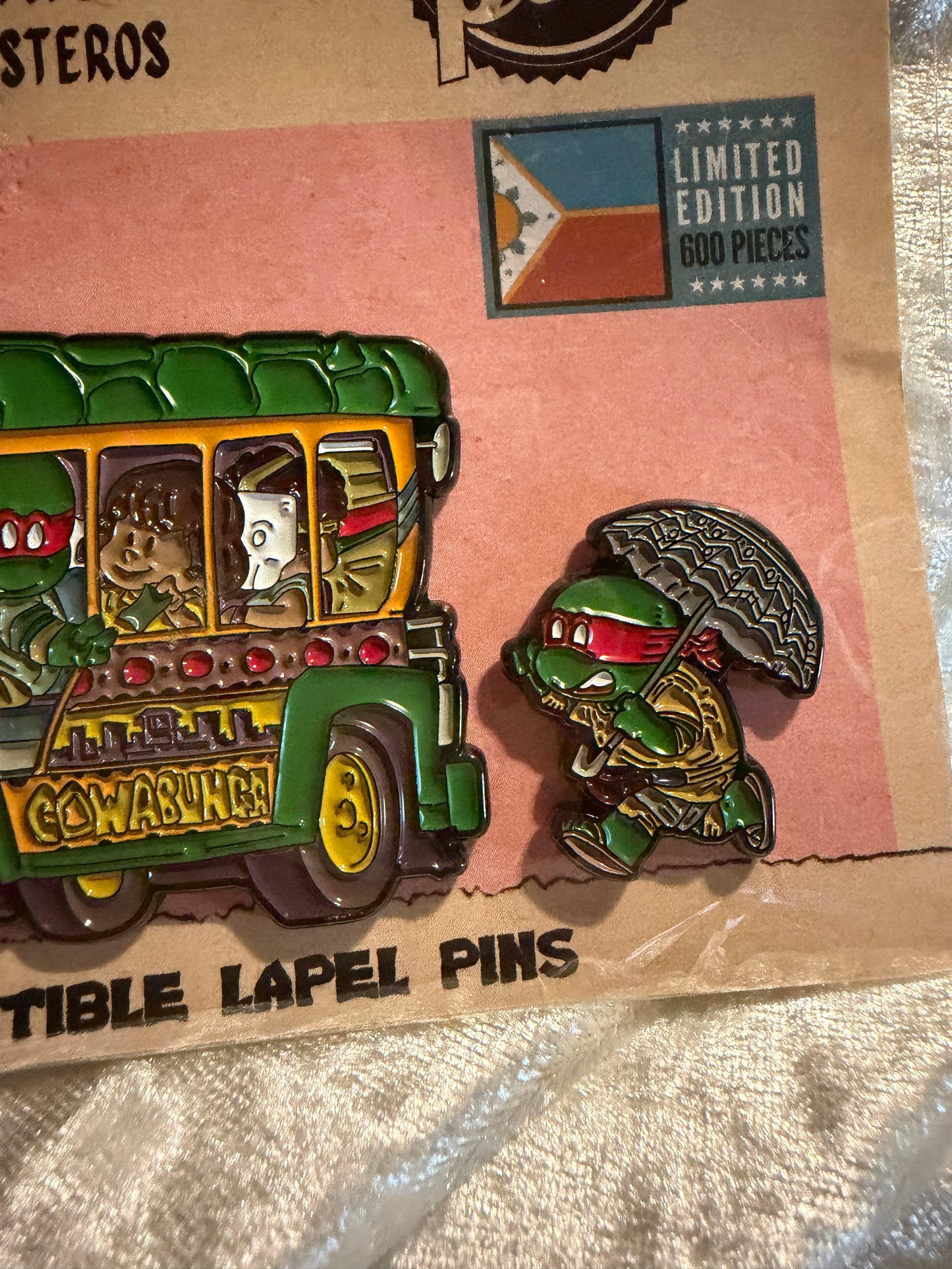 Jeepney Kultura Green Machin Pin Set | Fahm Edition | Patrick Ballesteros | Fan Made