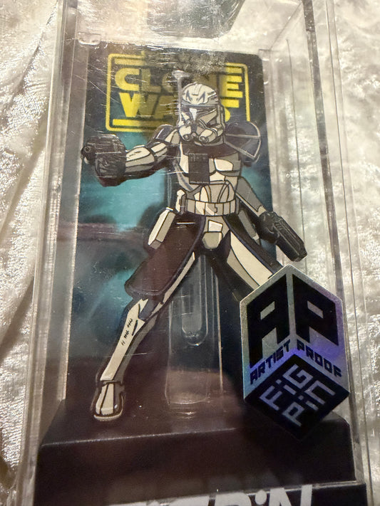 Captain Rex FiGPiN # 572 Artist Proof Edition 73 Made Star Wars Clone Wars
