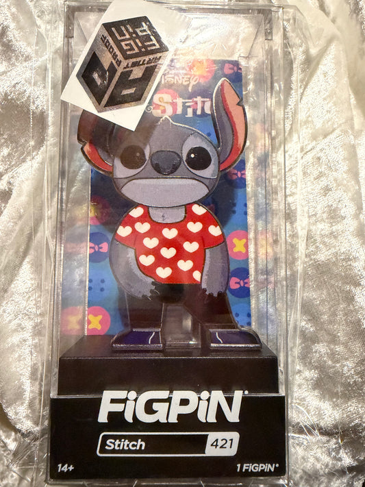 Traveling Stitch FiGPiN 421 Unlocked Artist Proof Edition Of 61 Disney