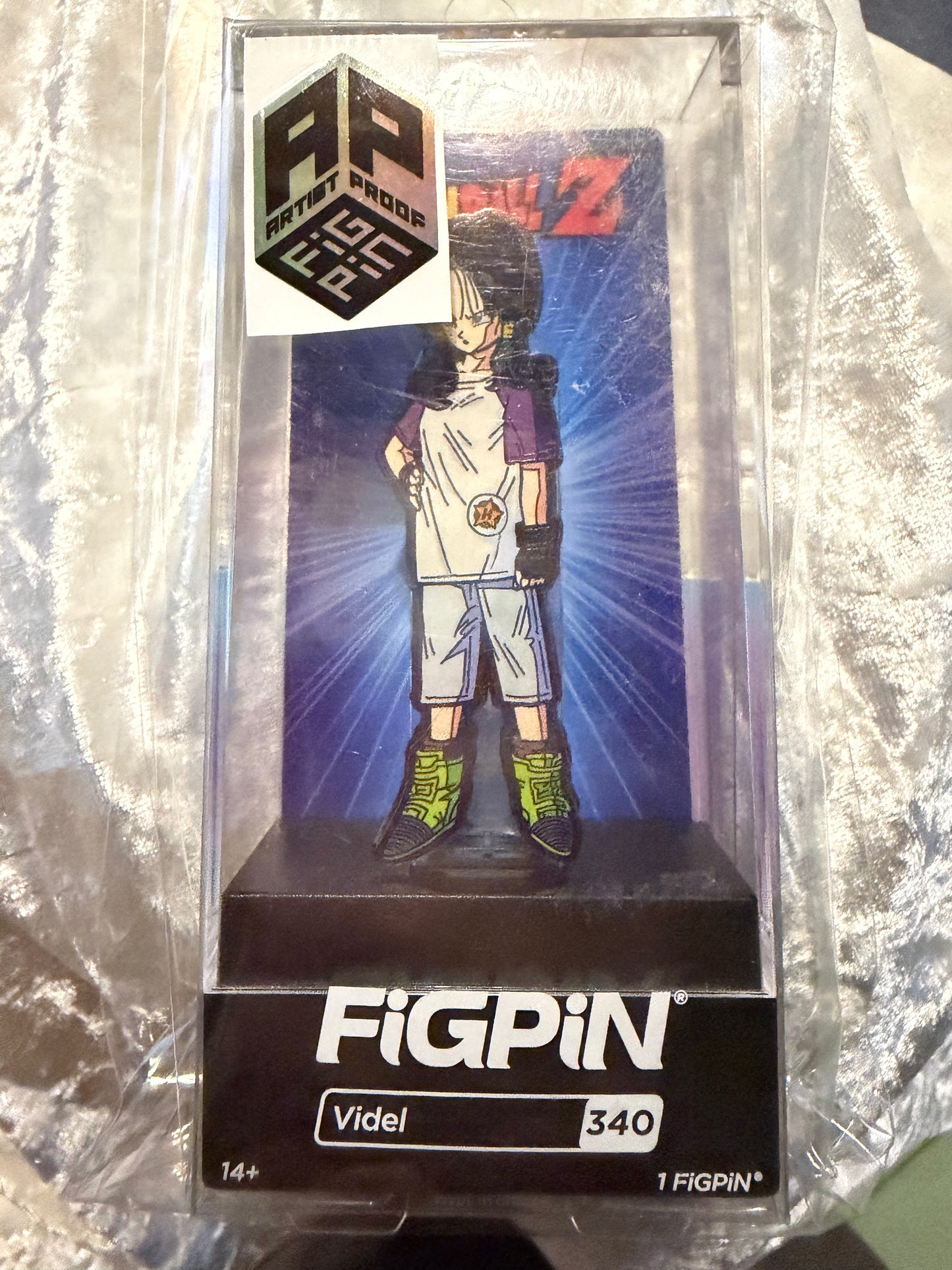 Videl FiGPiN 340 Artist Proof Edition Unlocked Dragon Ball Z Pin 1 of 36