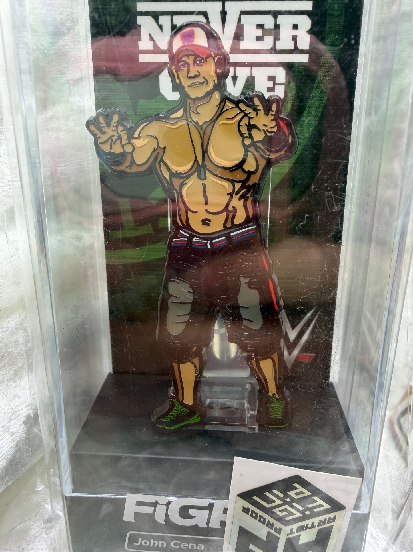 John Cena FiGPiN #103 Artist Proof (36 Made) - Unlocked WWE Pin