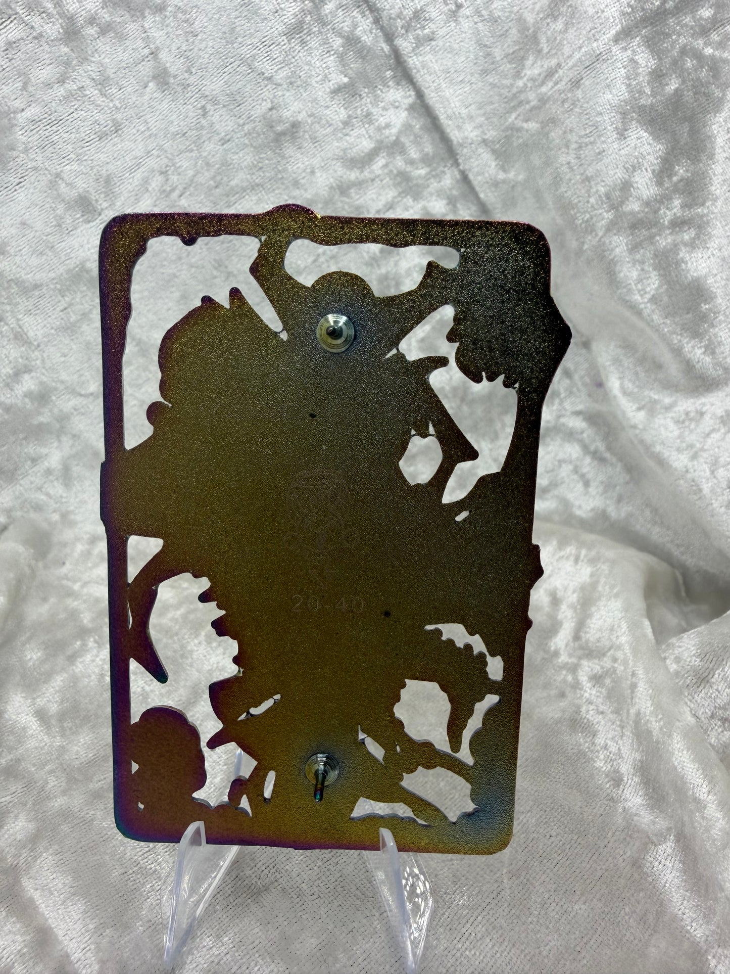 Spawn & Gunslinger Spawn B&W on Ano Card Mashup LE 40 Fan-Made Pin By Bendiesticks