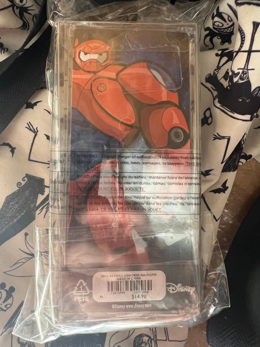 Big Hero 6 Red Armored Baymax FiGPiN #406 LOCKED