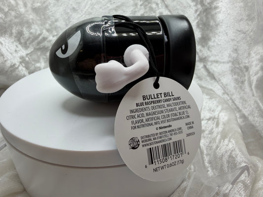 Super Mario Bullet Bill Sours Tin