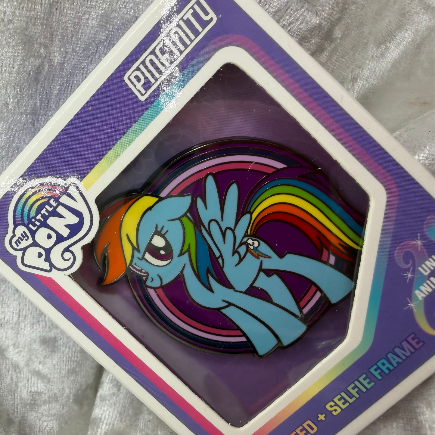 My Little Pony Rainbow Dash AR Enamel Pin | Pinfinity