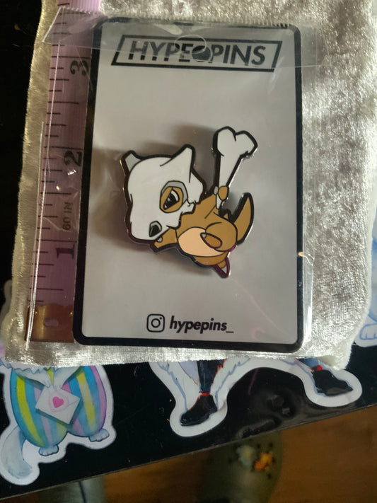Cubone Enamel Pin | Pokémon Ground Type Collectible - Hype Pins
