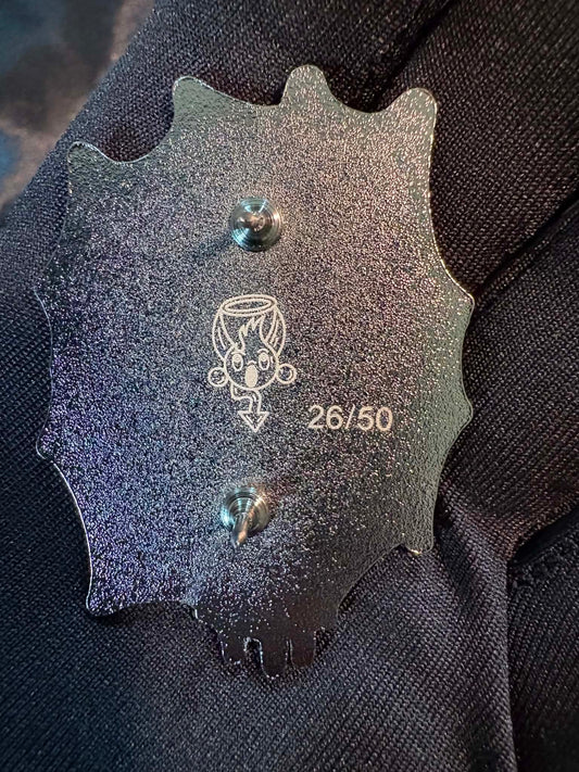Amazing Symbiotic Spider-Man LE 50 Fan-Made Enamel Pin by Bendiesticks (2-Inch)
