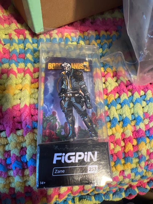 FiGPiN Borderlands 3 Zane #253 Soft Locked