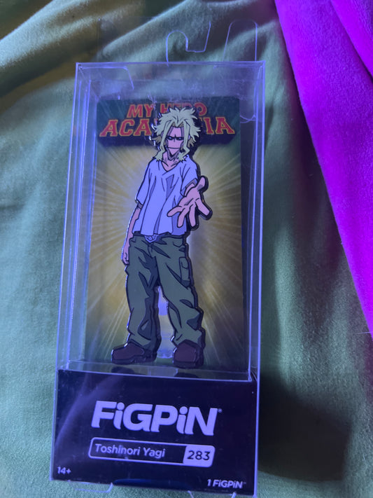 FiGPiN #283 My Hero Academia Locked Toshinori Yagi Soft case