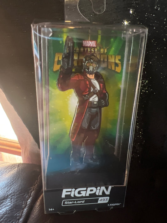 FiGPiN #493 Star-Lord (Marvel Contest of Champions) Locked