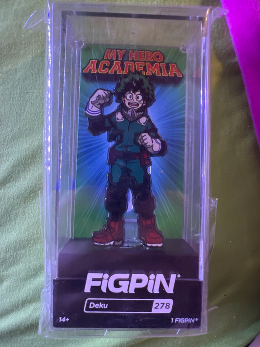 FiGPiN My Hero Academia Deku #278 LE 1000 Exclusive Locked
