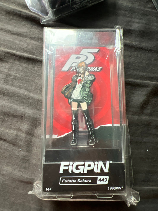 FiGPiN Persona 5 Futaba Sakura #449 Enamel Locked