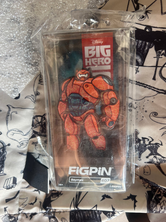 FiGPiN Armored Baymax Chase Red #407 Locked
