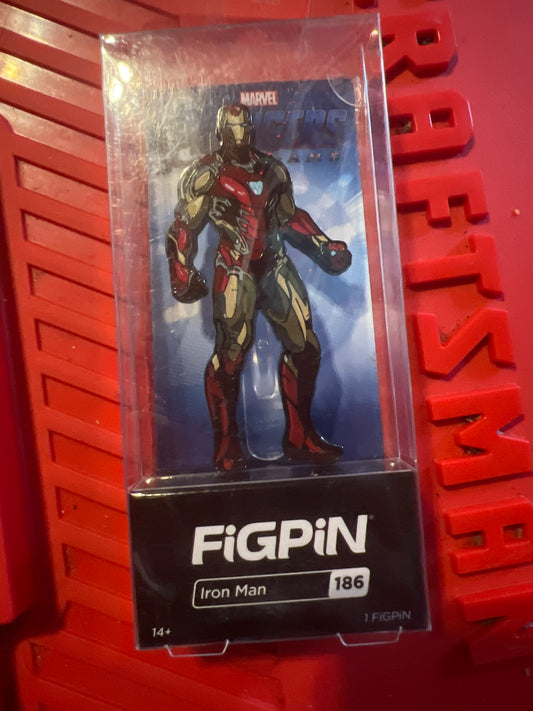 Disney Marvel Avengers End Game Iron Man FiGPiN #186 Locked