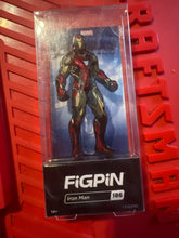 Load image into Gallery viewer, Disney Marvel Avengers End Game Iron Man FiGPiN #186 Locked