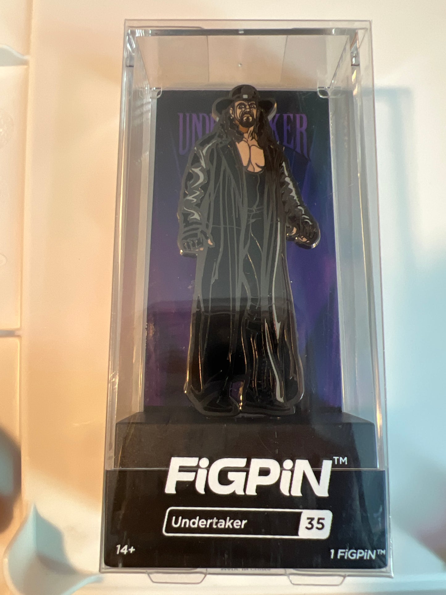 WWE FigPin The Undertaker #35 Hard Case Locked