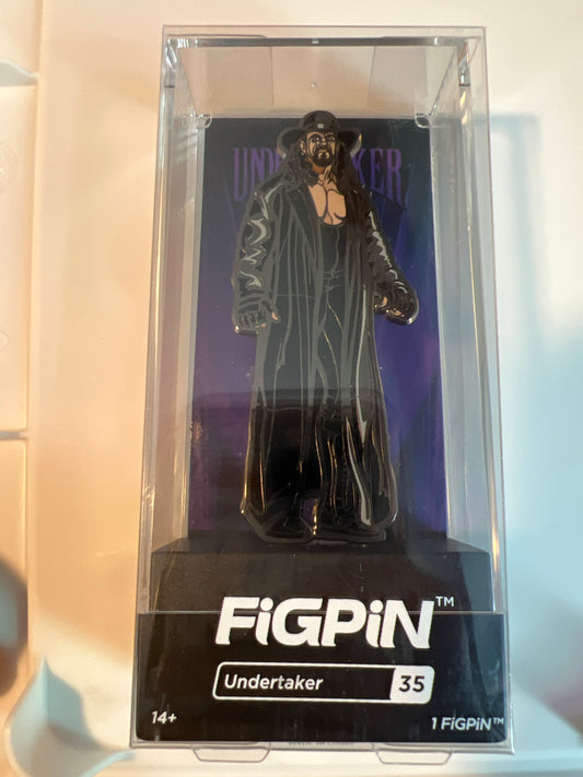 WWE FigPin The Undertaker #35 Hard Case Locked