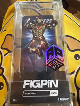 Load image into Gallery viewer, Disney Marvel Avengers Iron Man FiGPiN #426 Square Enix AP Artist Proof