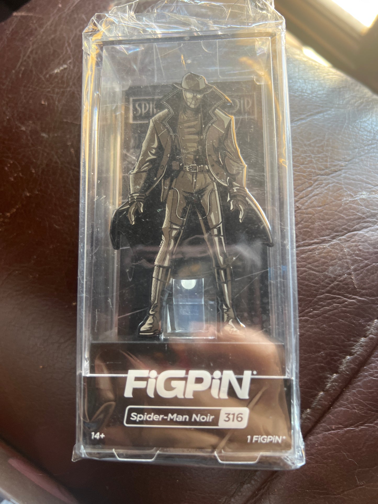 FiGPiN #316 Marvel Spider-Man Noir Locked